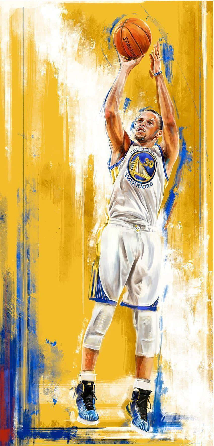 Stephen Curry, ready and willing to play! Wallpaper