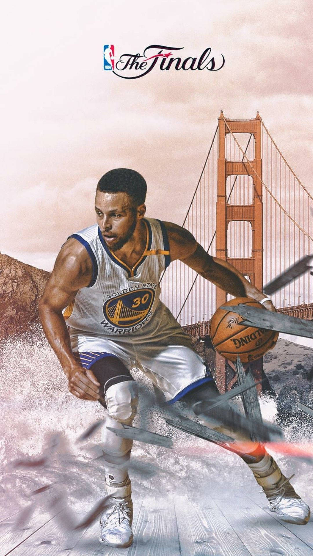 Stephen Curry Finals Poster