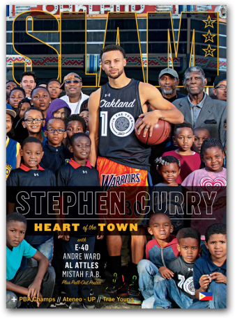 Stephen Curry S L A M Magazine Cover PNG