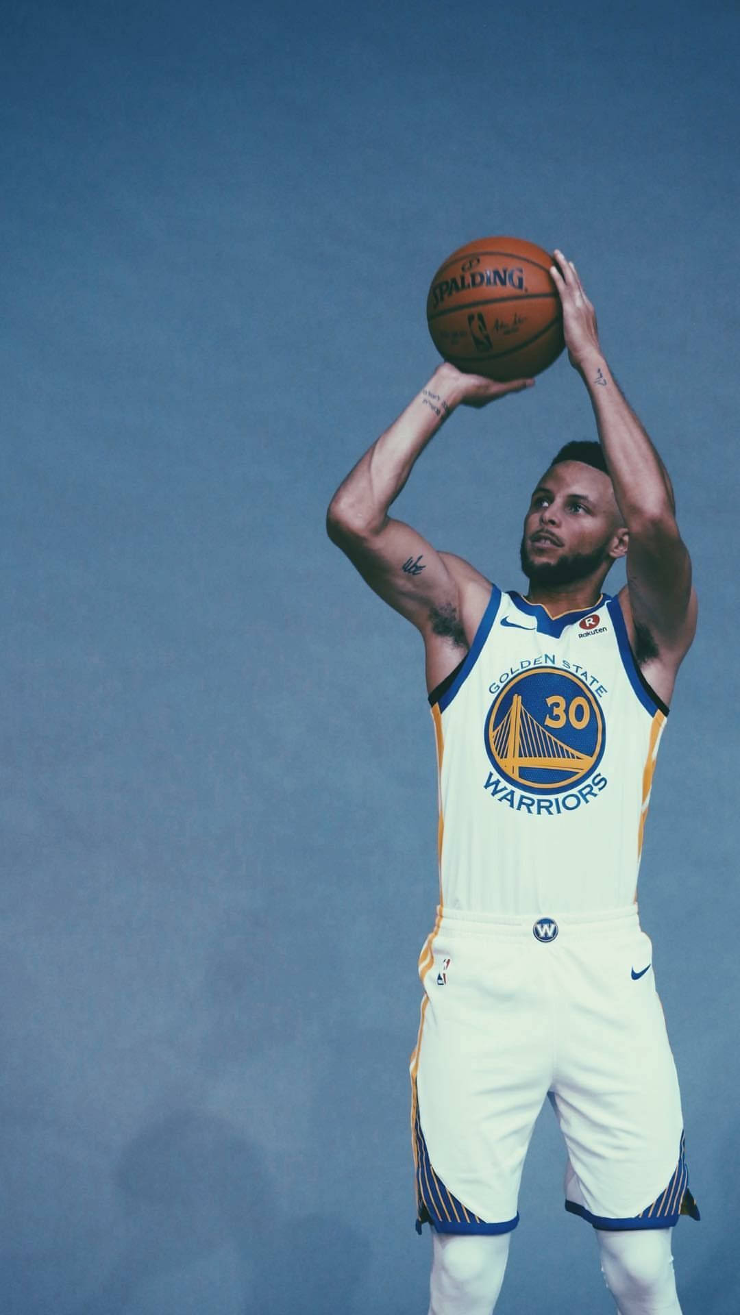 Stephen Curry Shooting Form Wallpaper