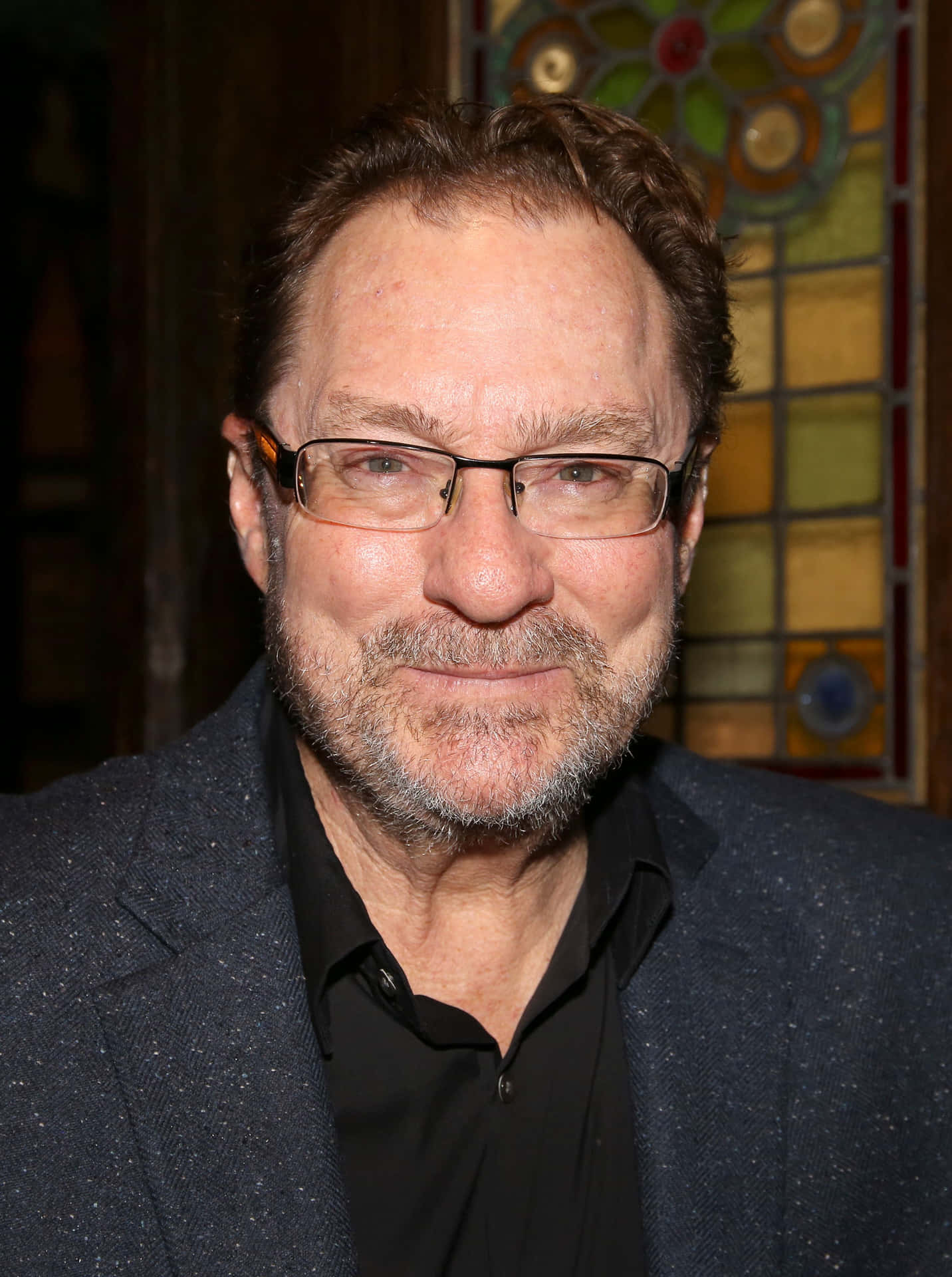 Award-winning actor Stephen Root - Staring into the distance Wallpaper