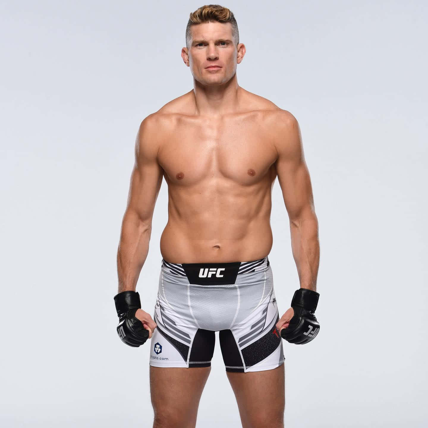 "stephen Thompson During One Of His Intense Ufc Fights" Wallpaper