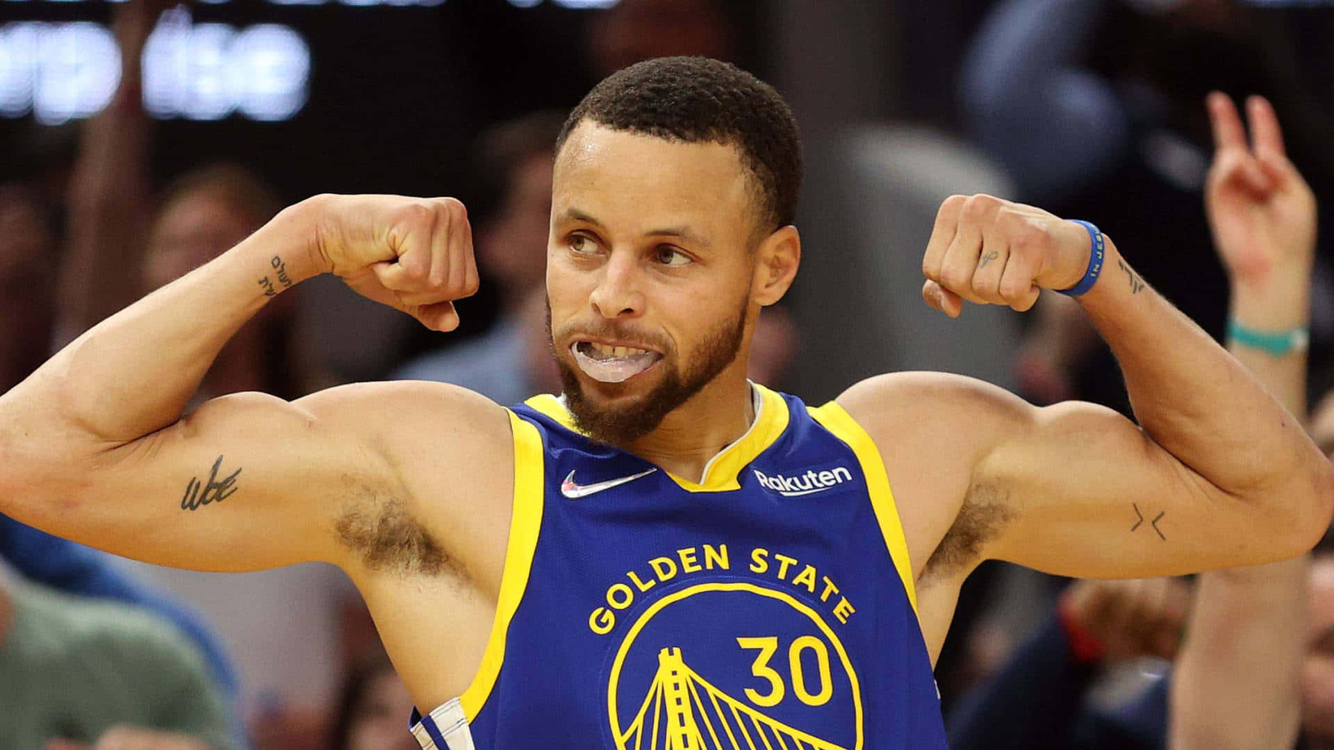 Stephencurry Che Tira Da Tre Punti