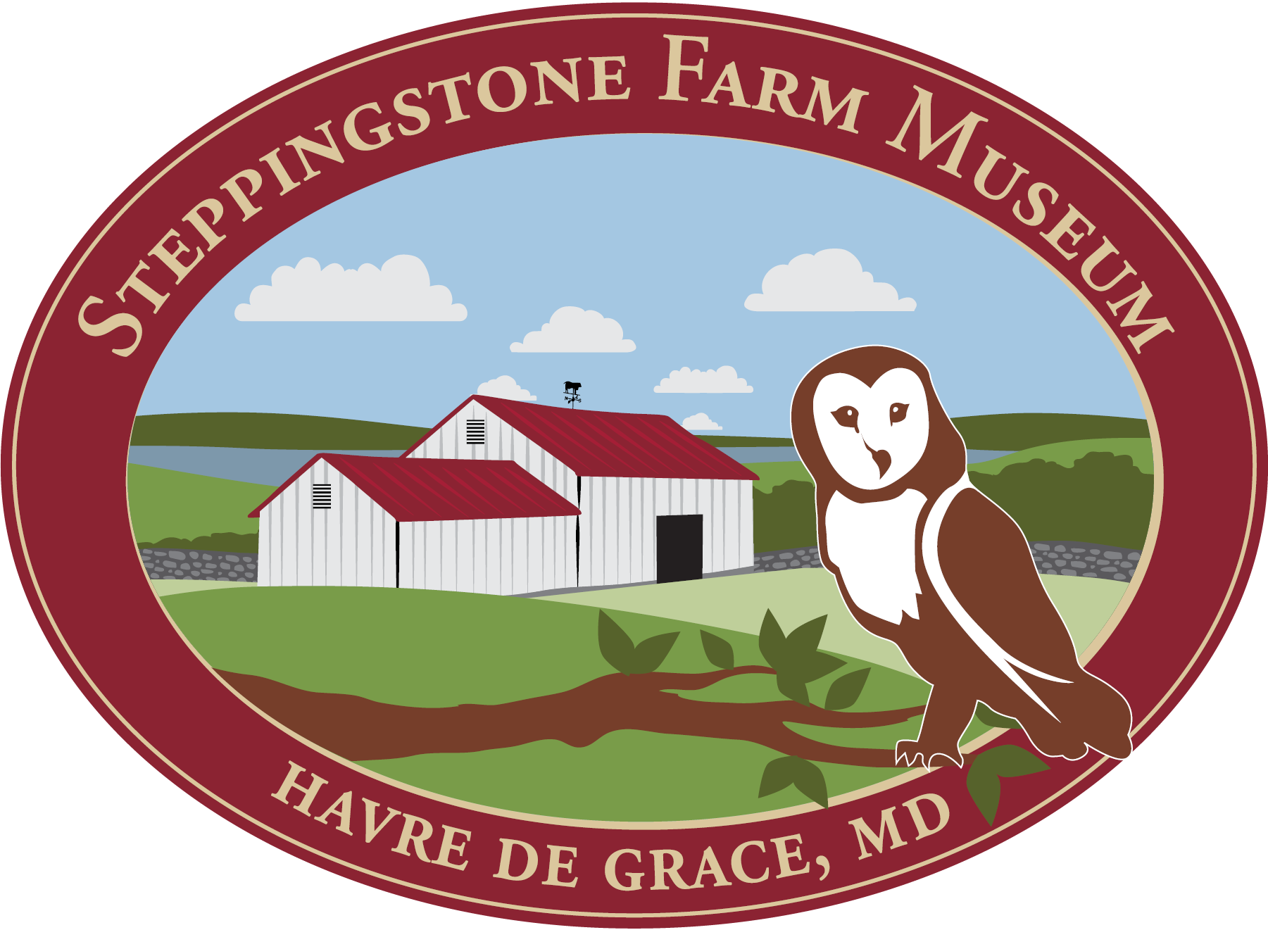 Download Steppingstone Farm Museum Logo | Wallpapers.com