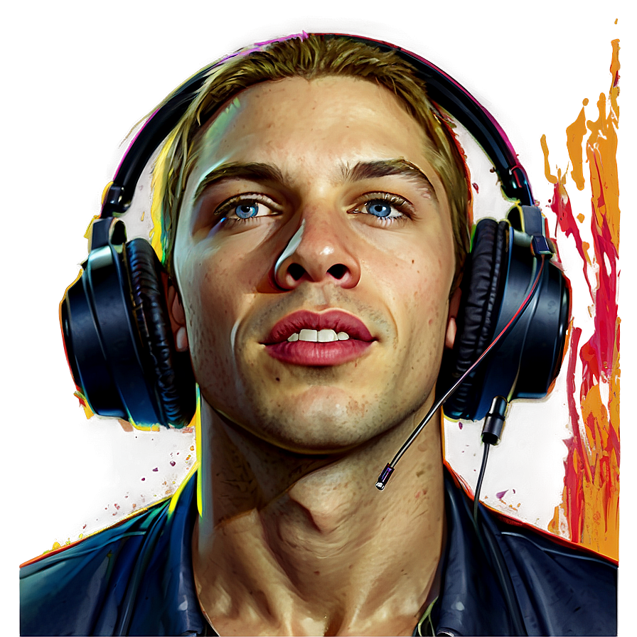 Stereo Headset Png 05252024 PNG