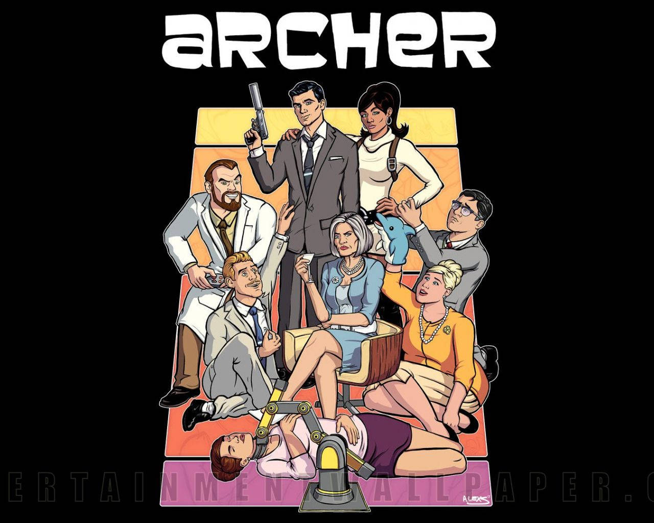 Sterling Archer Characters Background