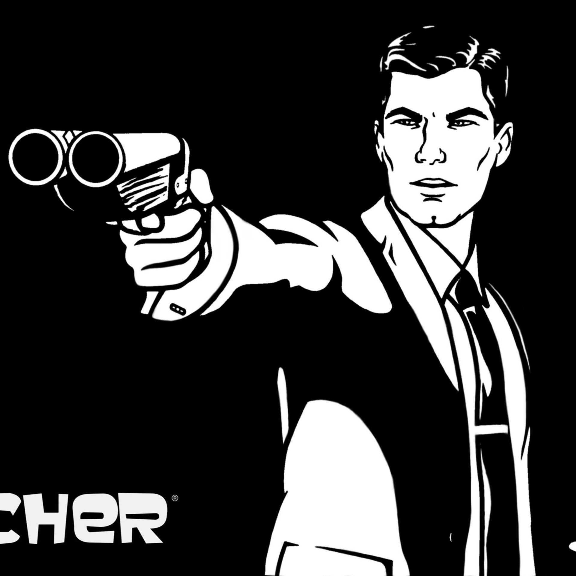 Sterling Archer Illustration Background