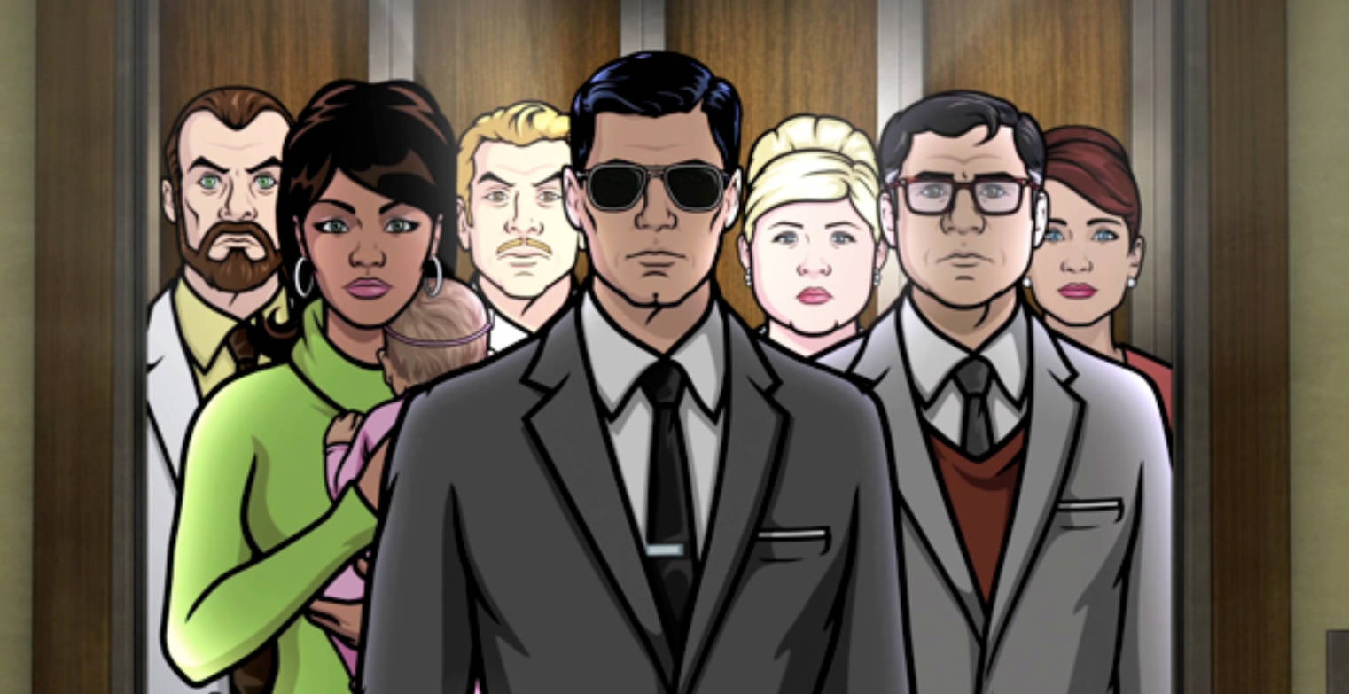 Sterling Archer Sunglasses Characters Wallpaper