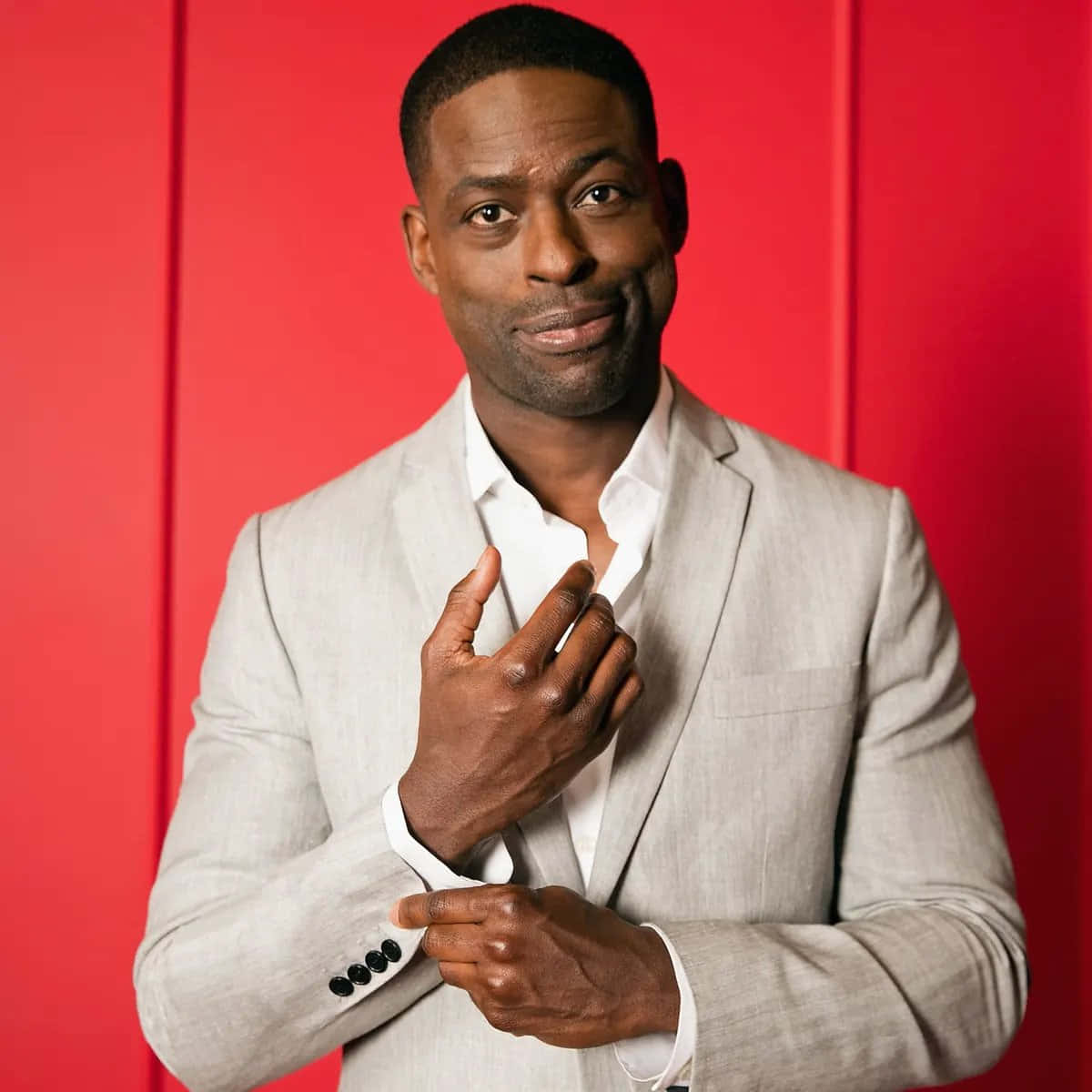 Award-winnende Acteur Sterling K Brown Achtergrond