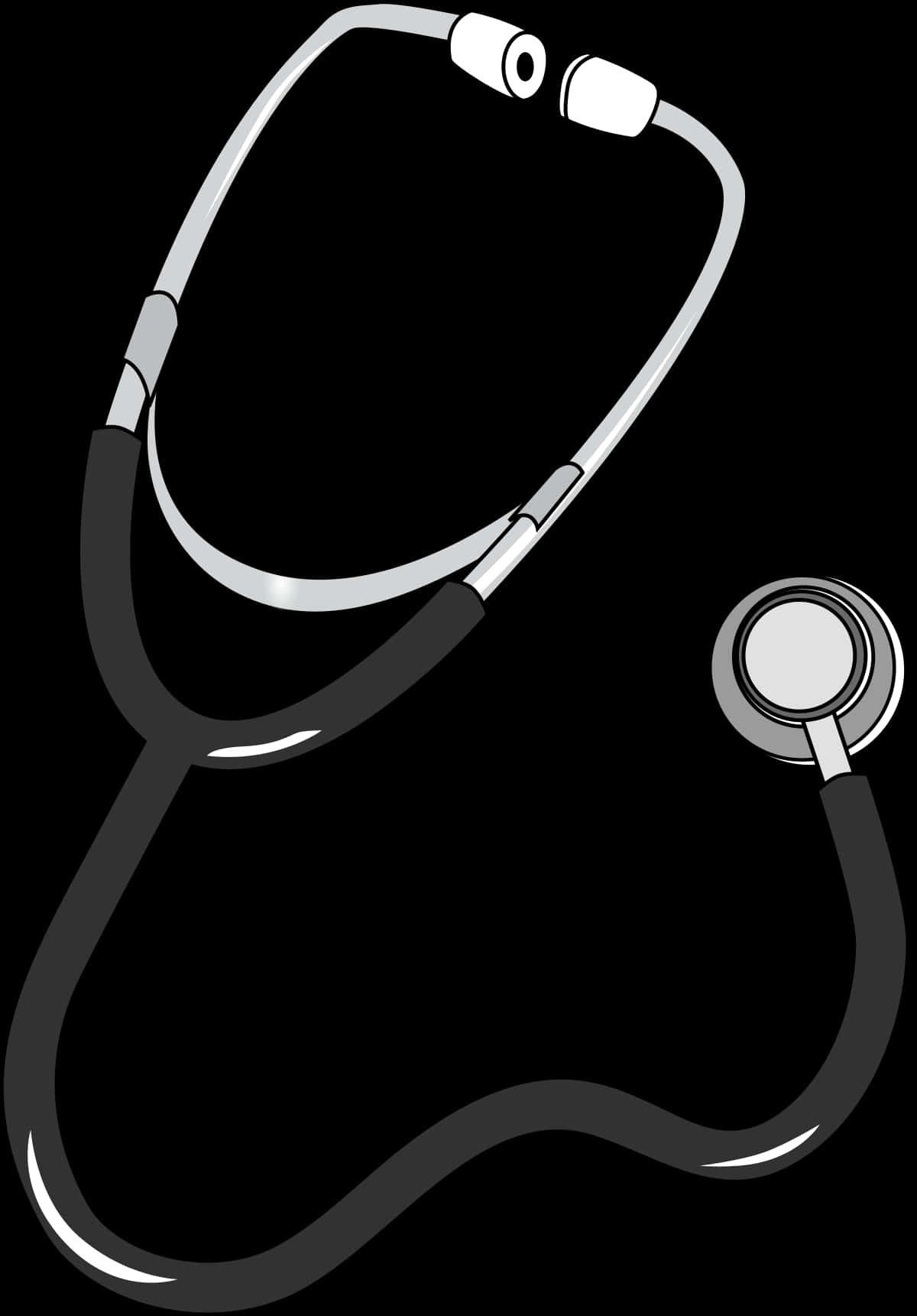 Stethoscope Vector Illustration PNG