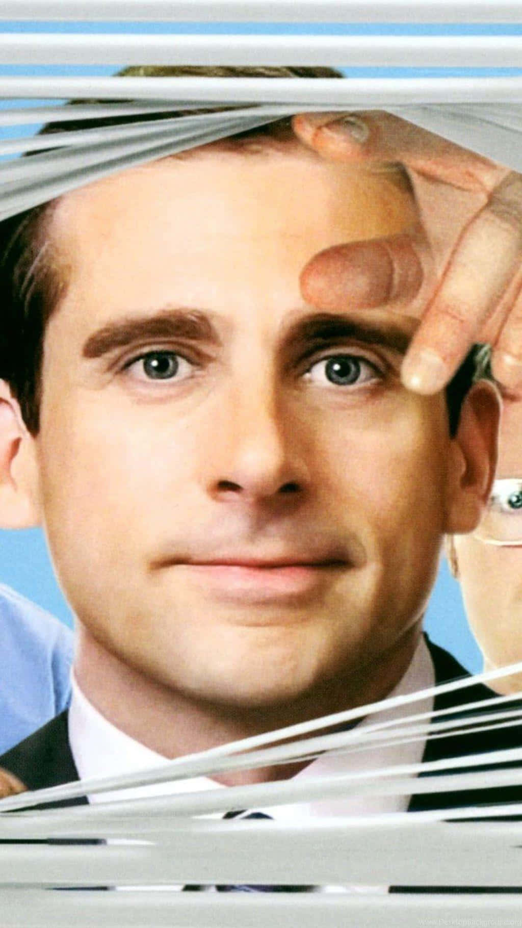 Steve Carell doing what he does best - making people laugh." Wallpaper
