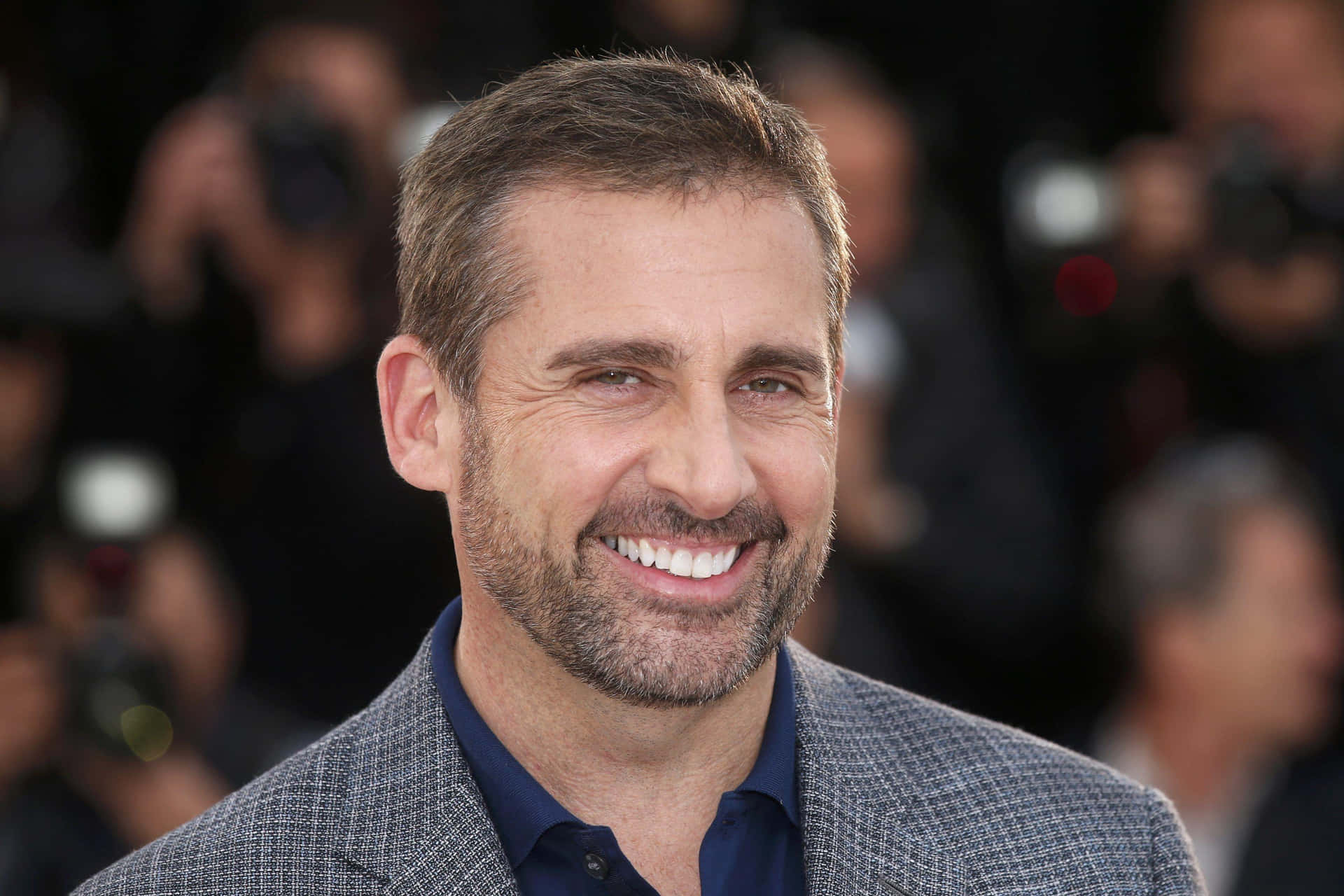 Actor Steve Carell at the 76th Annual Golden Globe Awards Wallpaper