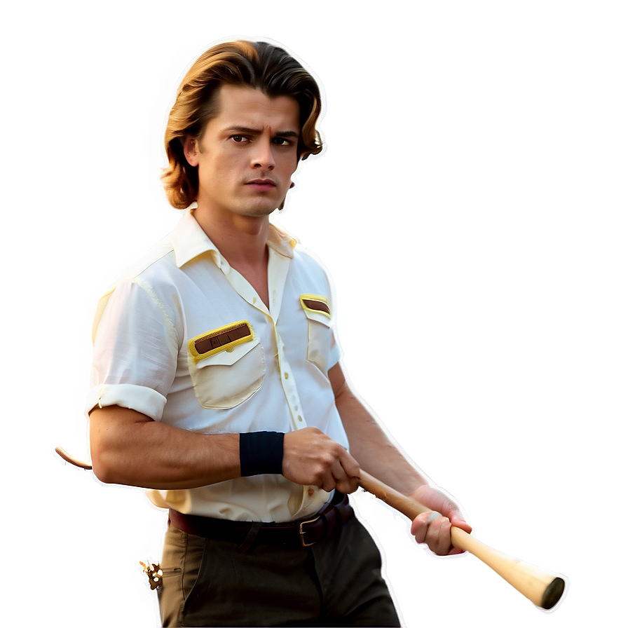 Download Steve Harrington Bat Png 05212024 | Wallpapers.com