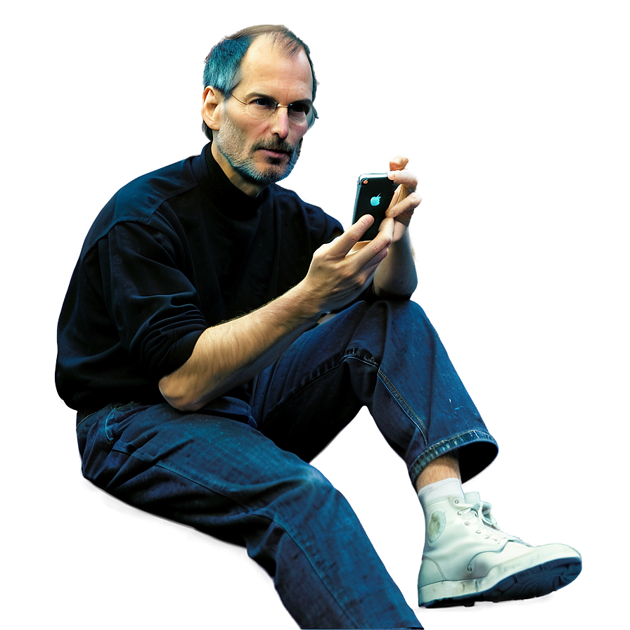 Steve Jobs And Ipod Png Ysq17 PNG