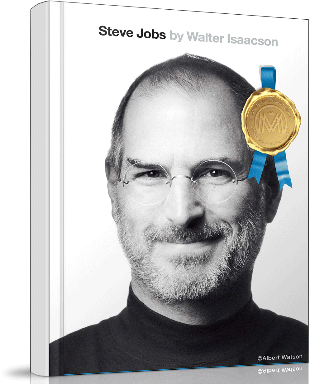 Steve Jobs Biography Book Cover PNG