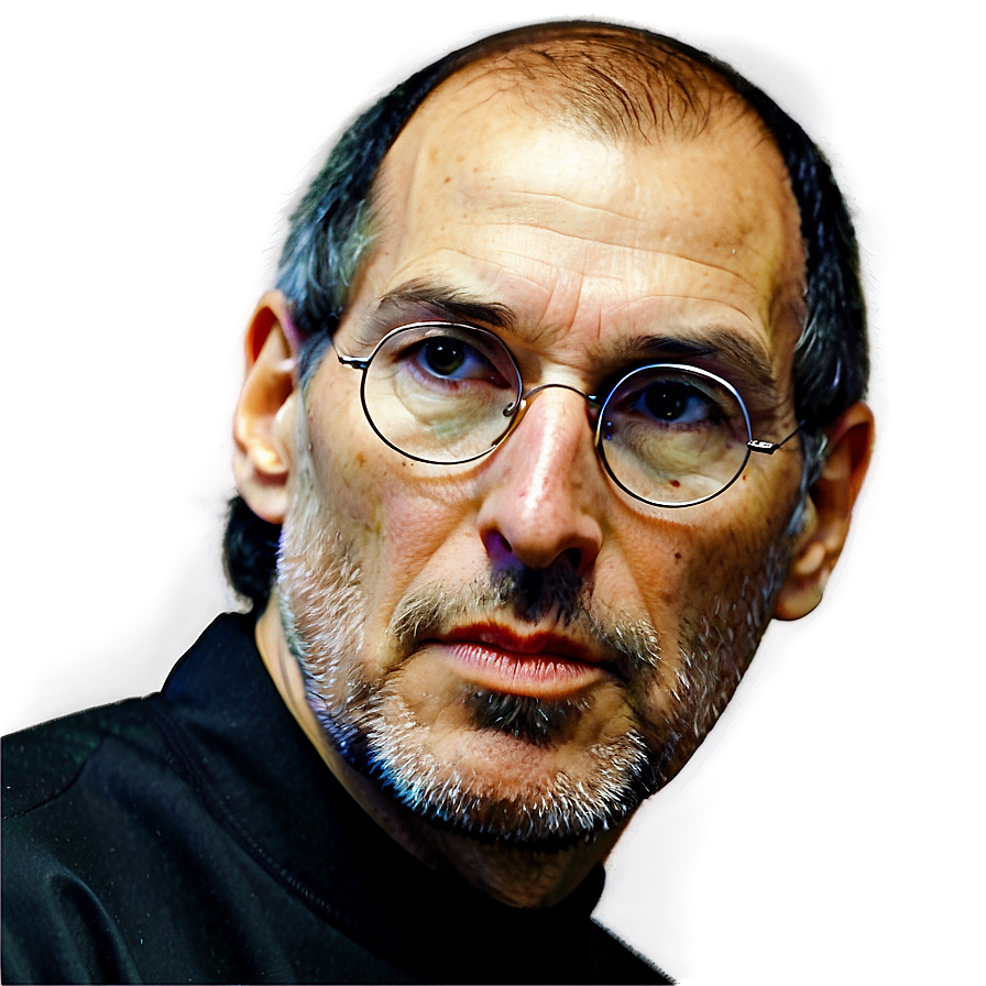 Steve Jobs In Thought Png 18 PNG