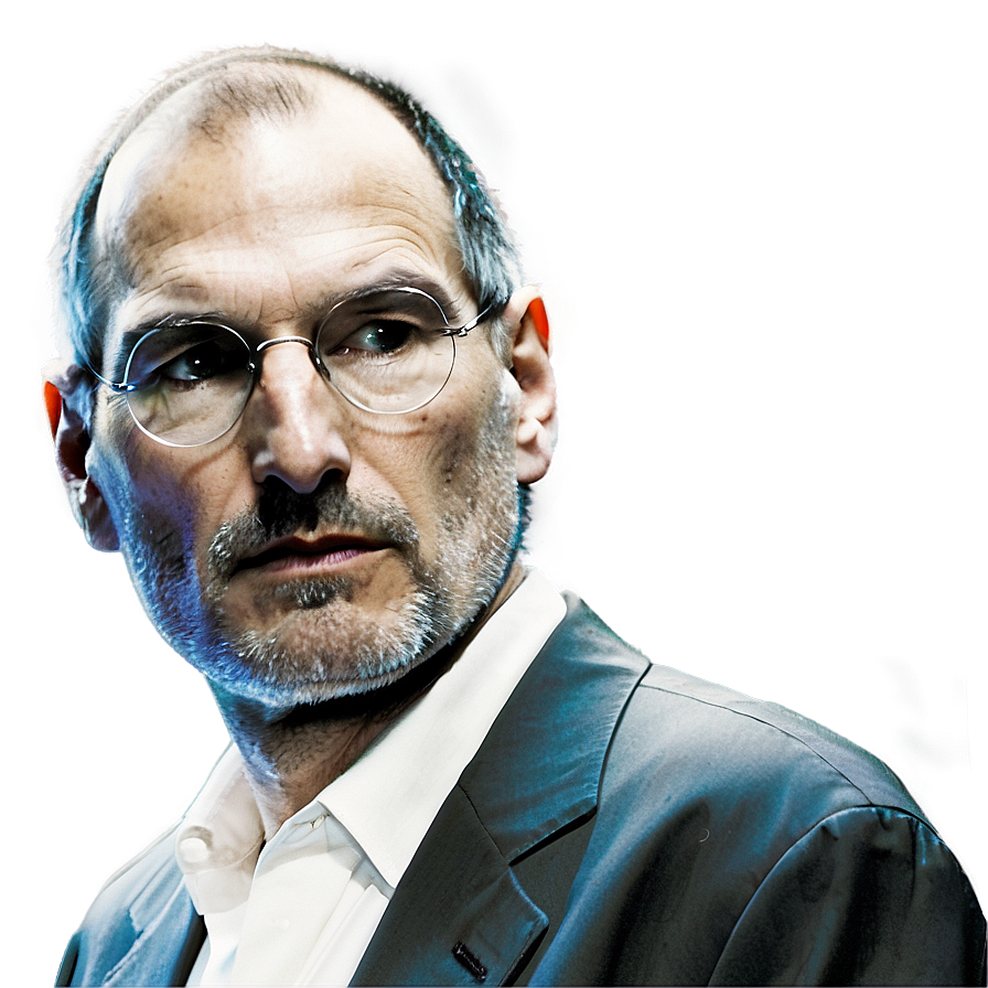 Steve Jobs In Thought Png Ybk PNG