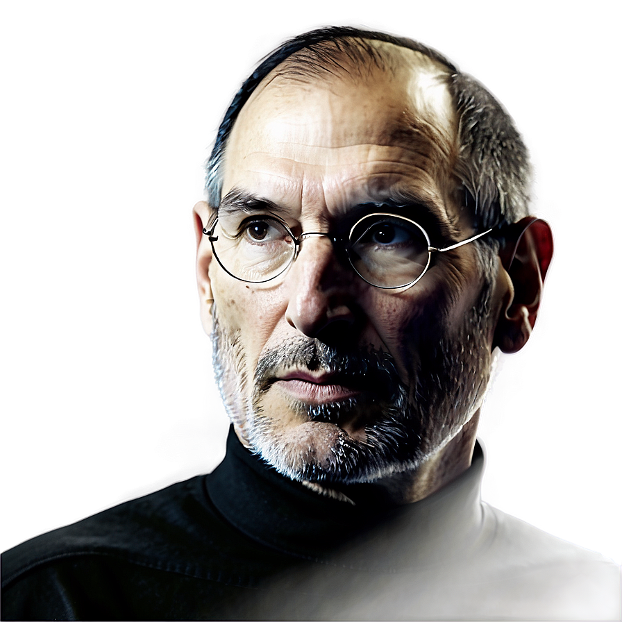 Steve Jobs Minimalist Art Png Xdc PNG