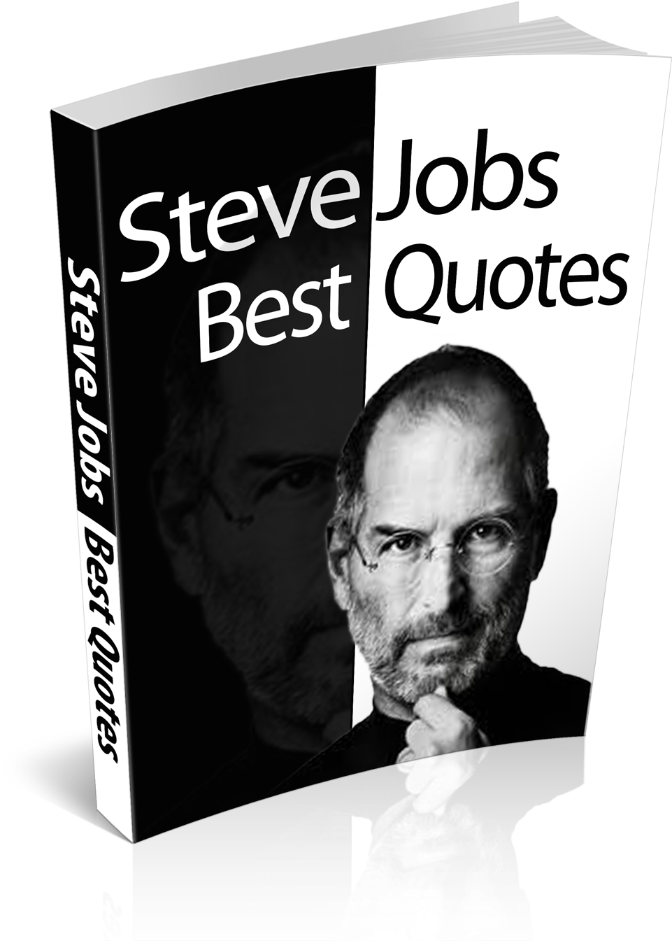 Steve Jobs Quotes Book Cover PNG