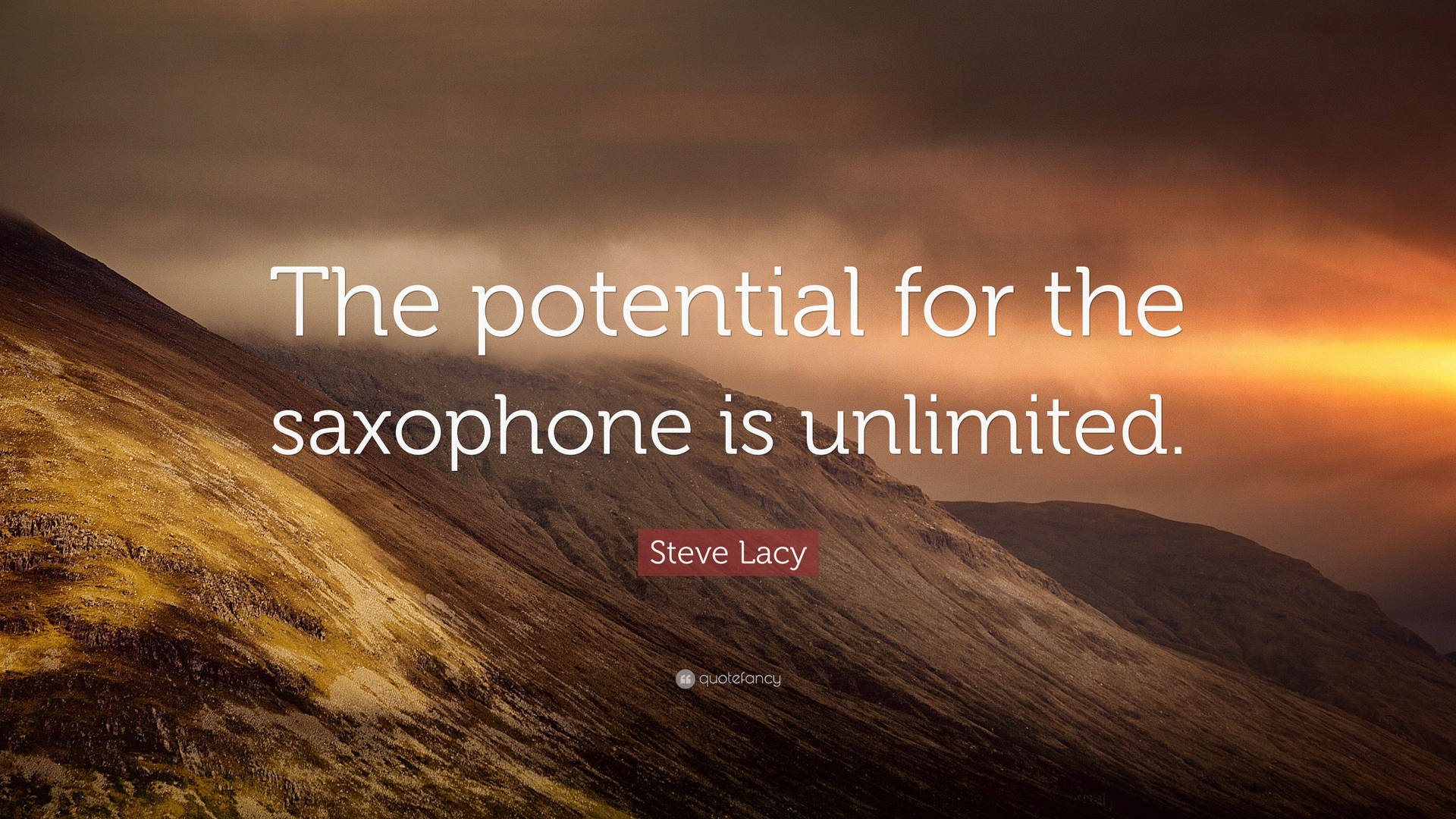 Steve Lacy Quotation Saxophone Unlimited