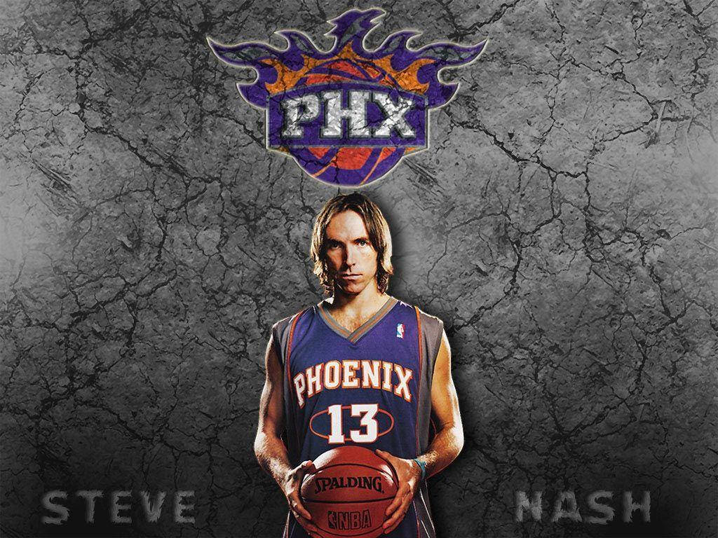 Steve Nash Phoenix Suns Concrete Wallpaper