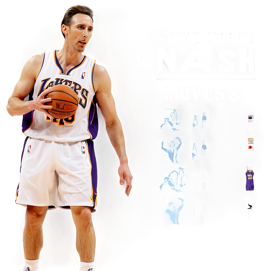 Steve Nash Signature Moves Png Msm48 PNG