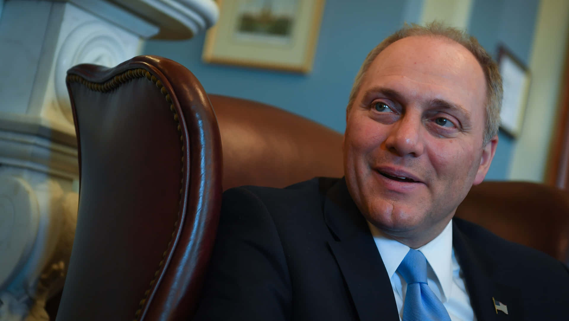 Steve Scalise In His Capitol Office Picture