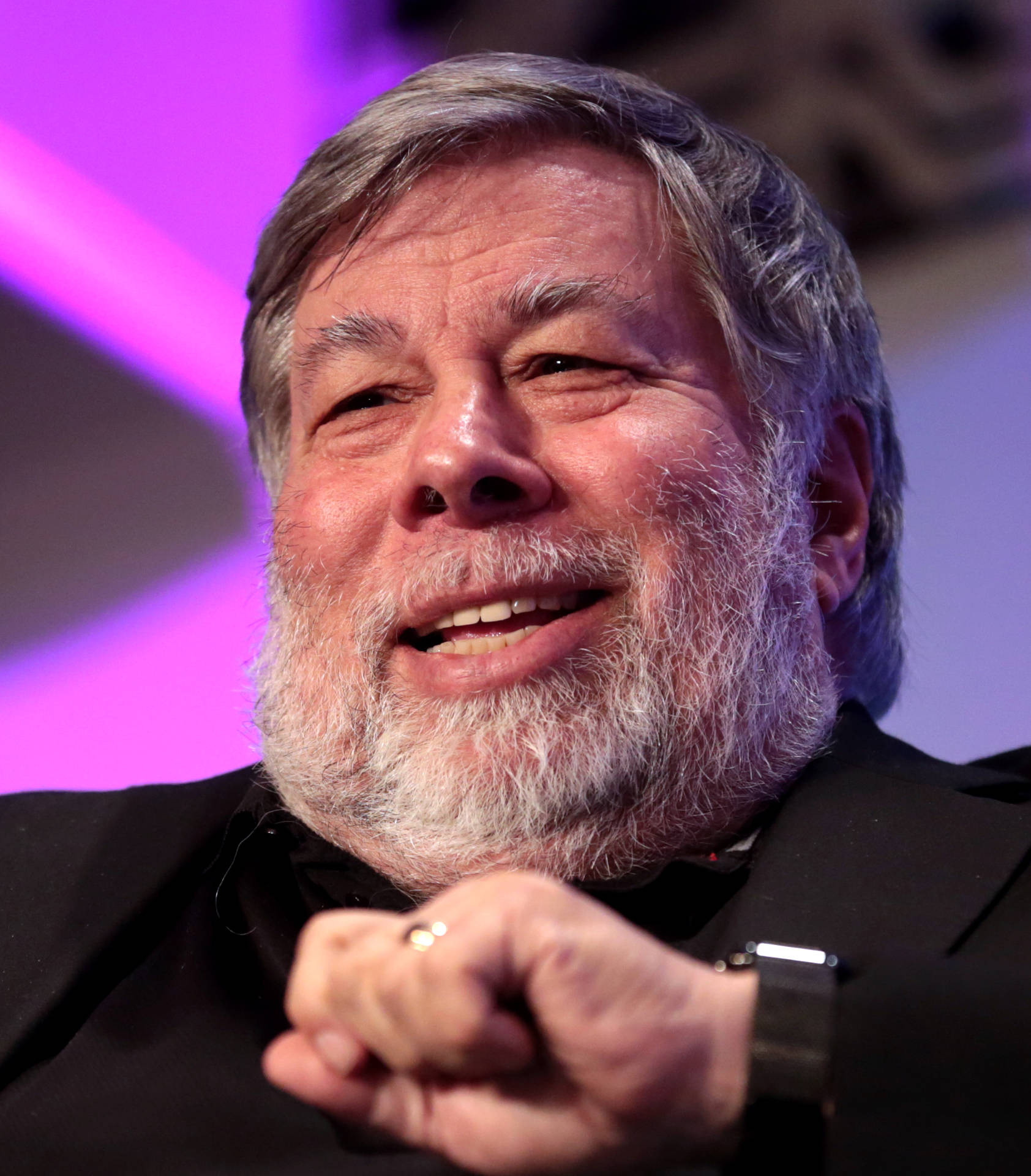Steve Wozniak tæt på Par 1680 x 1050. Wallpaper