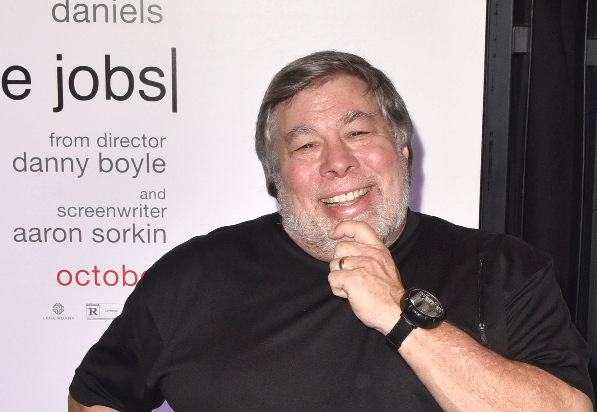 Steve Wozniak Holding Chin Wallpaper