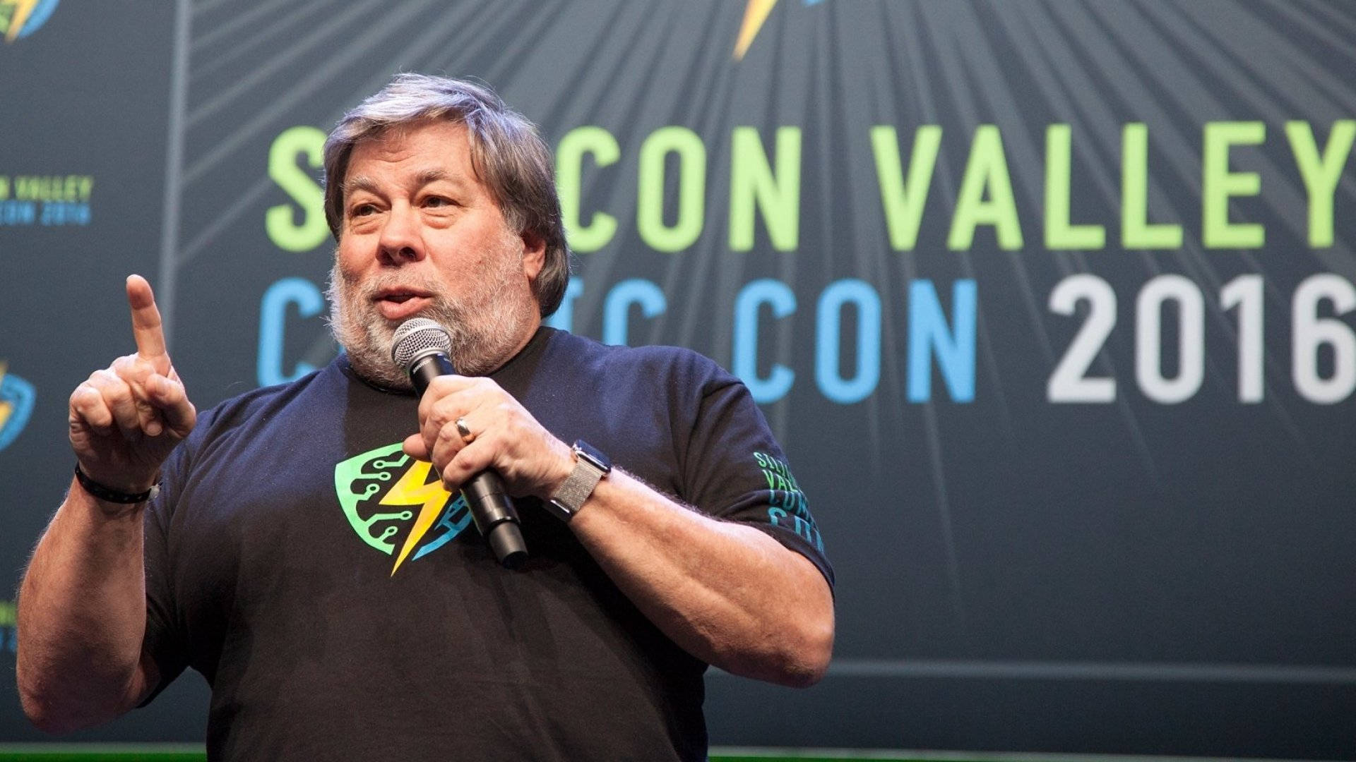 Steve Wozniak Silicon Valley Comic Con 2016 Wallpaper