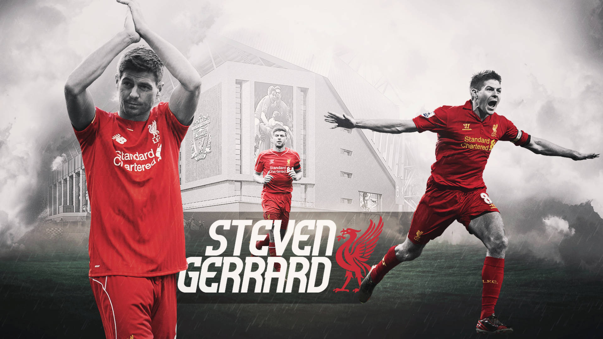 Steven Gerrard Liverpool Fc Background