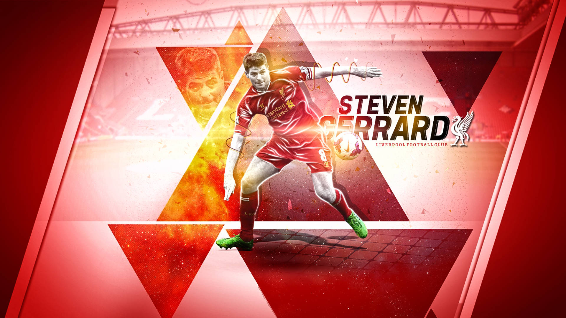 Steven Gerrard Liverpool Football Club Background