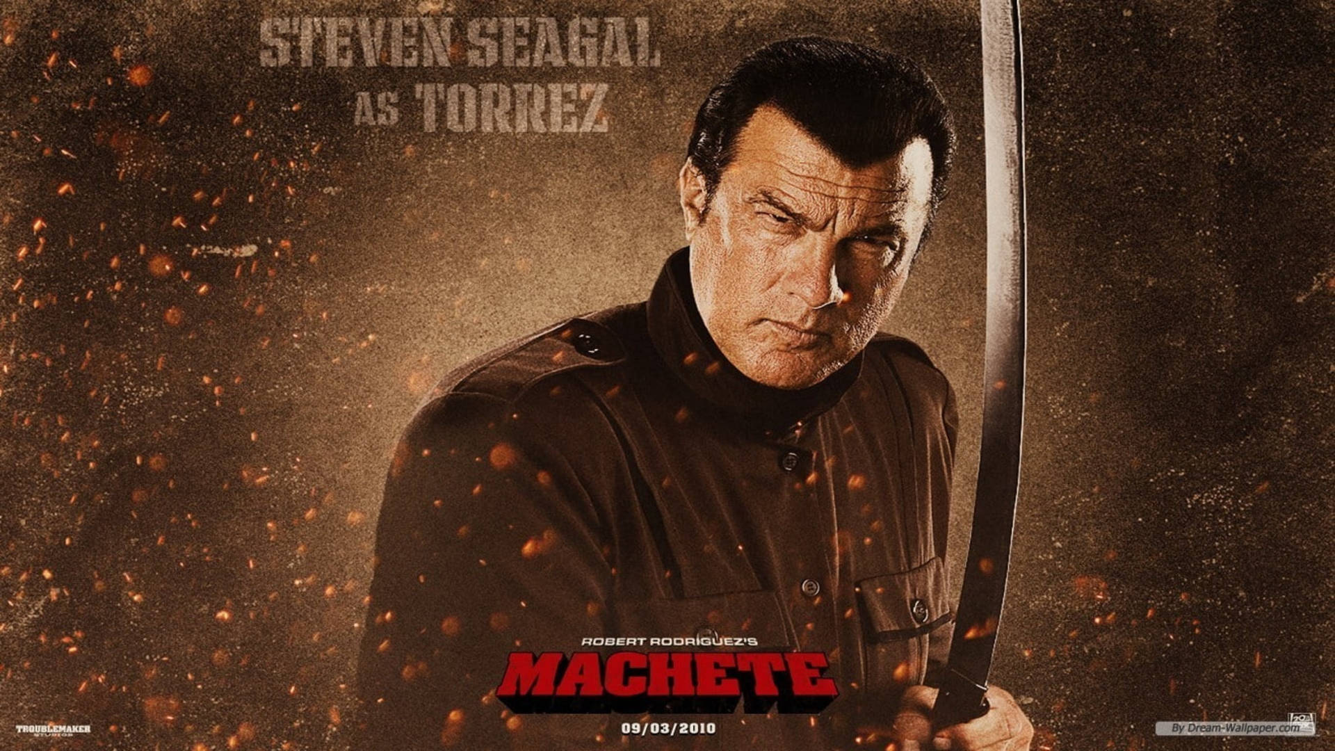 Stevenseagal Machete Is Not A Complete Sentence. To Provide An Accurate Translation, Could You Please Provide A Complete Sentence Or Provide More Context? Wallpaper