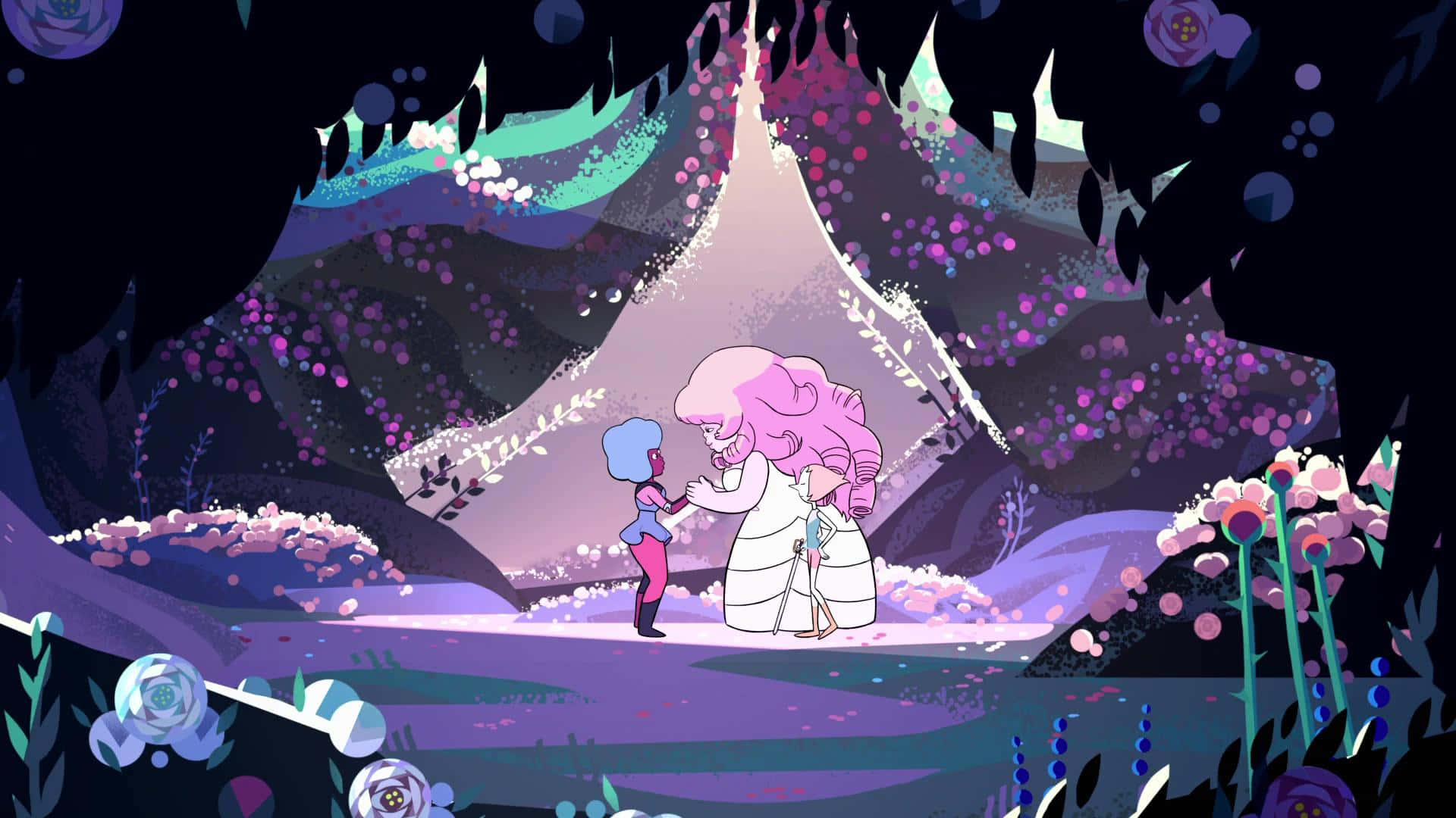 Steven Universe Character Rose Quartz Wallpaper