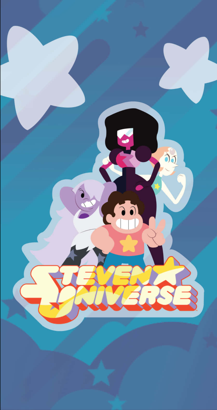 Sjove og særprægede Steven Universe karakterer fra den elskede tegnefilm pryder denne tapet. Wallpaper