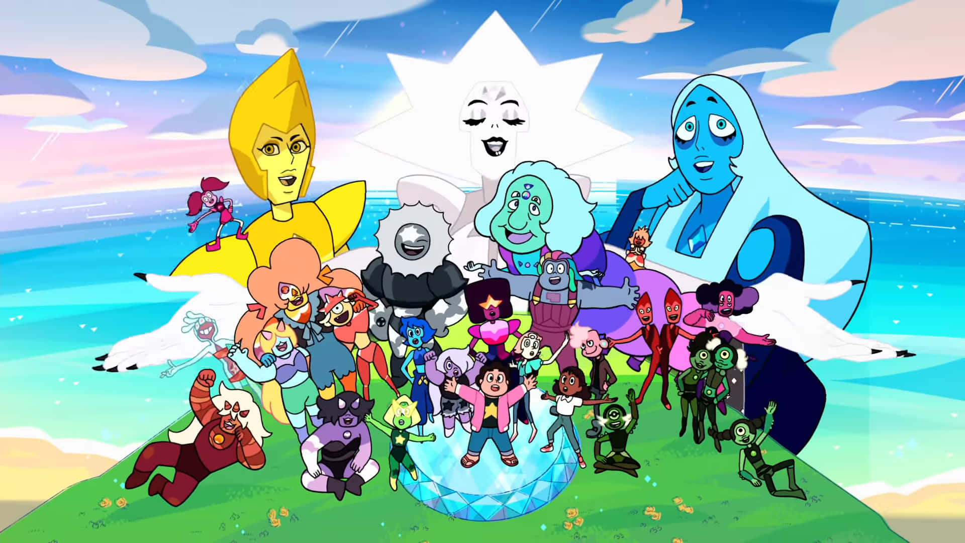 The Characters of Steven Universe Wallpaper