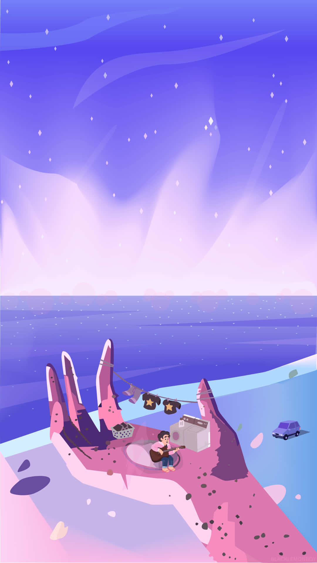 Stay connected to your favorite characters with Steven Universe Phone Wallpaper