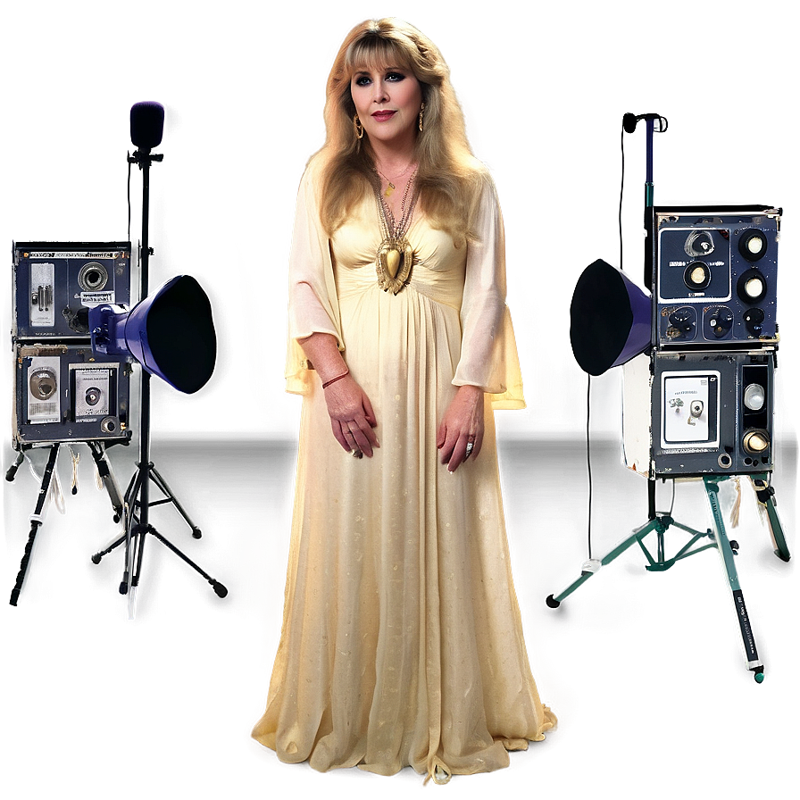 Stevie Nicks Behind The Scenes Png Rsv38 PNG