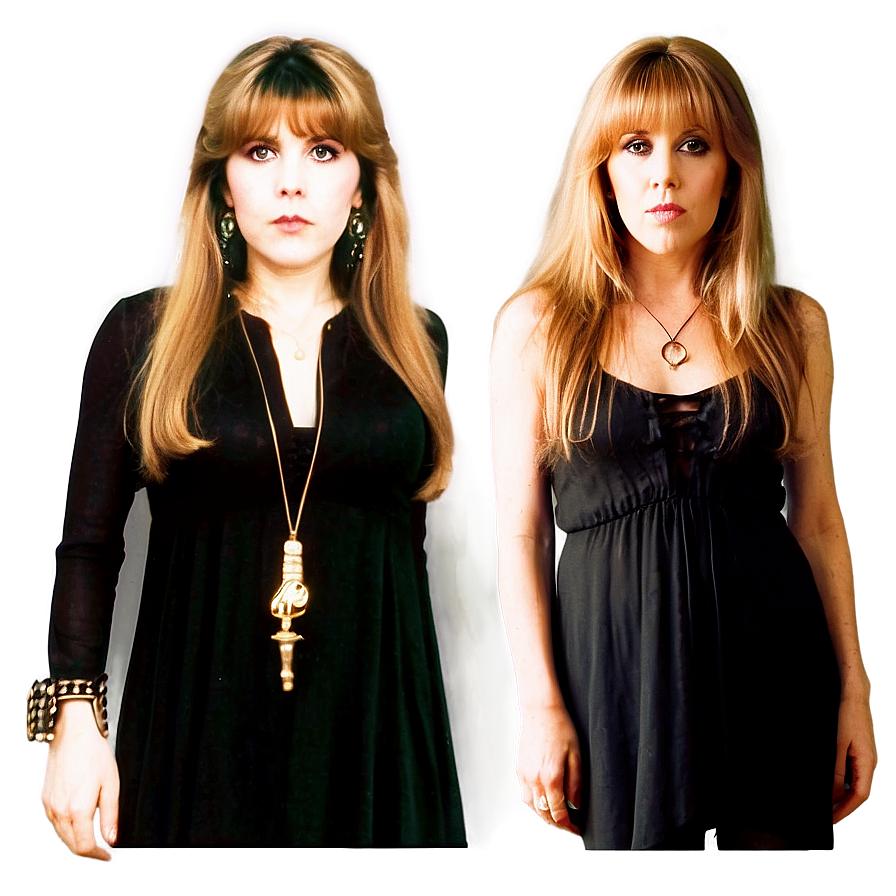 Stevie Nicks Black Dress Png 33 PNG