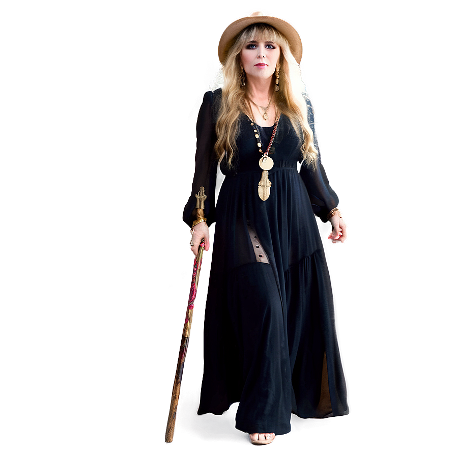 Stevie Nicks Bohemian Style Png Oqe1 PNG