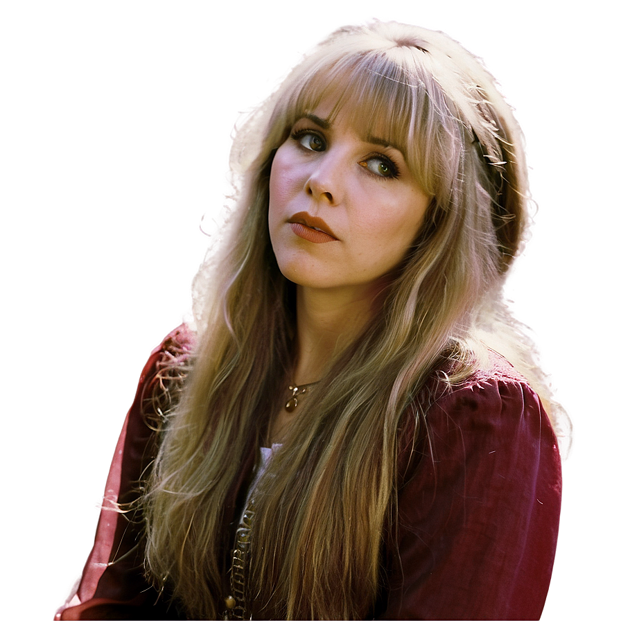 Stevie Nicks Candid Shot Png Mfh PNG