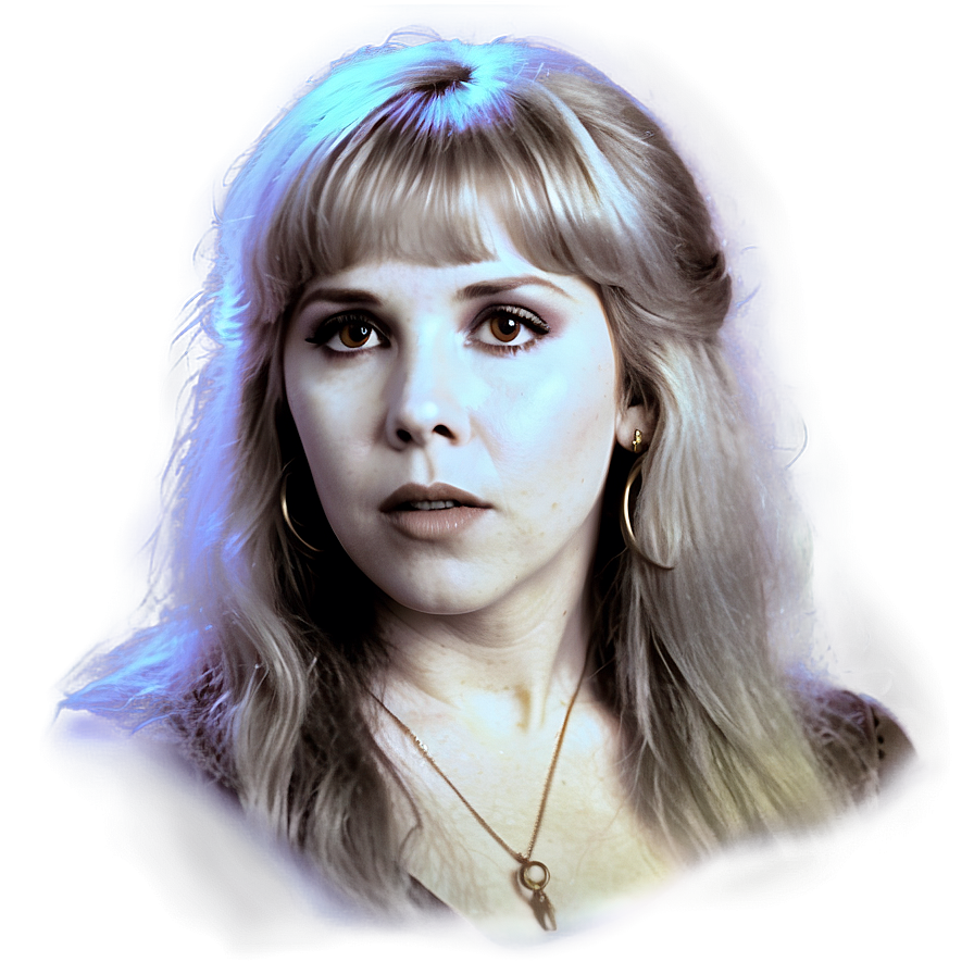 Stevie Nicks Ethereal Png 06252024 PNG