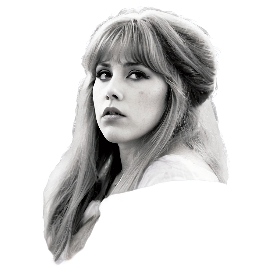 Stevie Nicks Hair Style Png 06252024 PNG