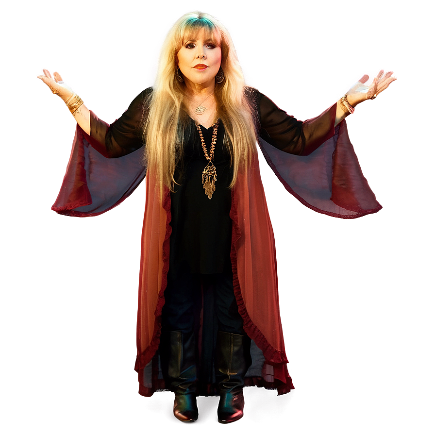 Stevie Nicks In Concert Png 39 PNG