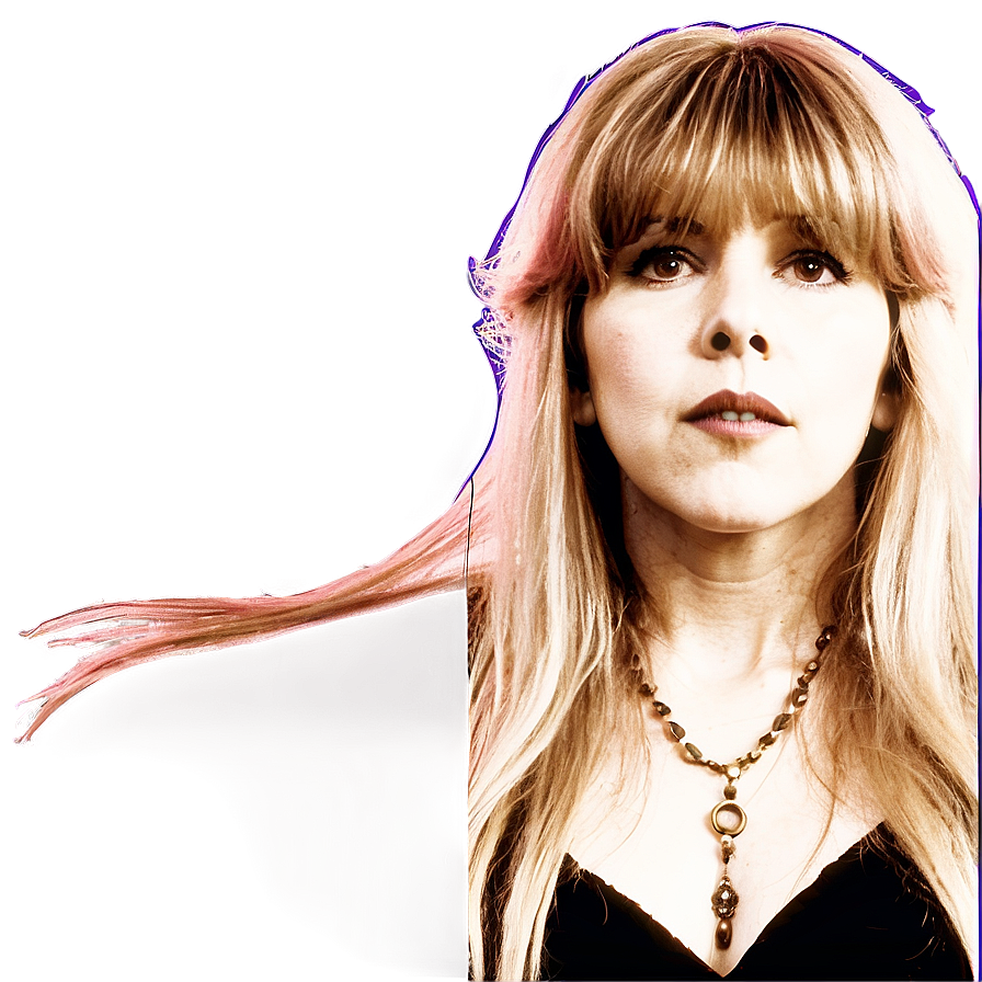 Stevie Nicks In Concert Png Uxn PNG