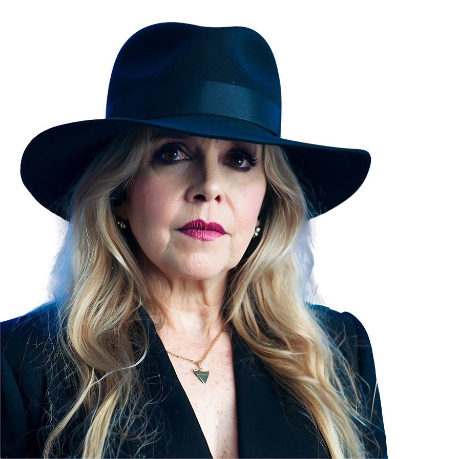 Stevie Nicks In Hat Png 62 PNG