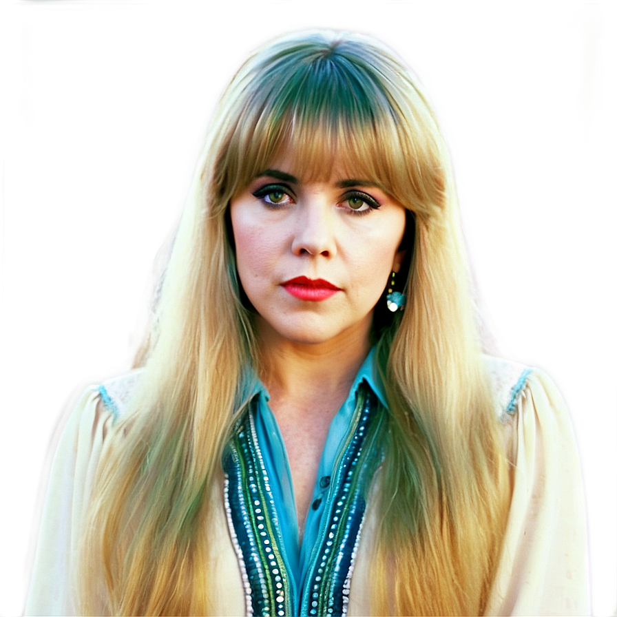 Stevie Nicks Legendary Fashion Png Smb PNG