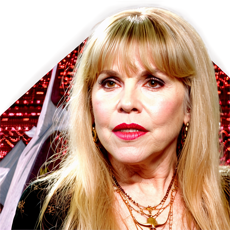 Stevie Nicks Red Carpet Png Hcf PNG