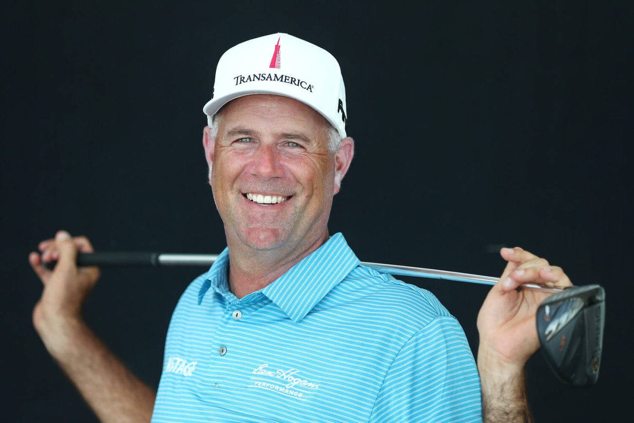 Stewart Cink Smiles For A Photo Wallpaper