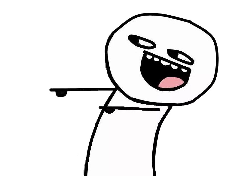 Stick Figure Laughing Meme.png PNG